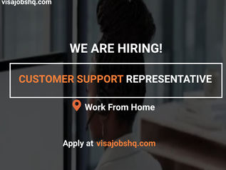 JOIN A FULLY REMOTE TEAM AS A CUSTOMER SUPPORT REPRESENTATIVE, WORK FROM ANYWHERE IN THE WORLD