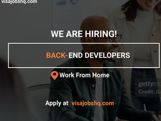 FULL-TIME REMOTE POSITION FOR BACK-END DEVELOPERS, APPLY NOW