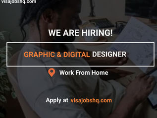 OPEN REMOTE ROLE FOR A GRAPHIC & DIGITAL DESIGNER, WORK FROM ANYWHERE IN THE WORLD, APPLY NOW