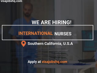 RN VISA SPONSORSHIP IN HOLLYWOOD FOR INTERNATIONAL NURSES, RELOCATE TO THE US WITH VISA SUPPORT