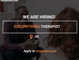 OCCUPATIONAL THERAPIST, | RELOCATE TO THE UK WITH WORK VISA SPONSORSHIP