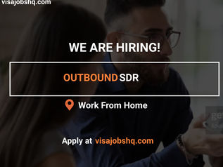 BE AN INTEGRAL PART OF A SALES TEAM AS AN OUTBOUND SDR, WORK IS 100% REMOTE