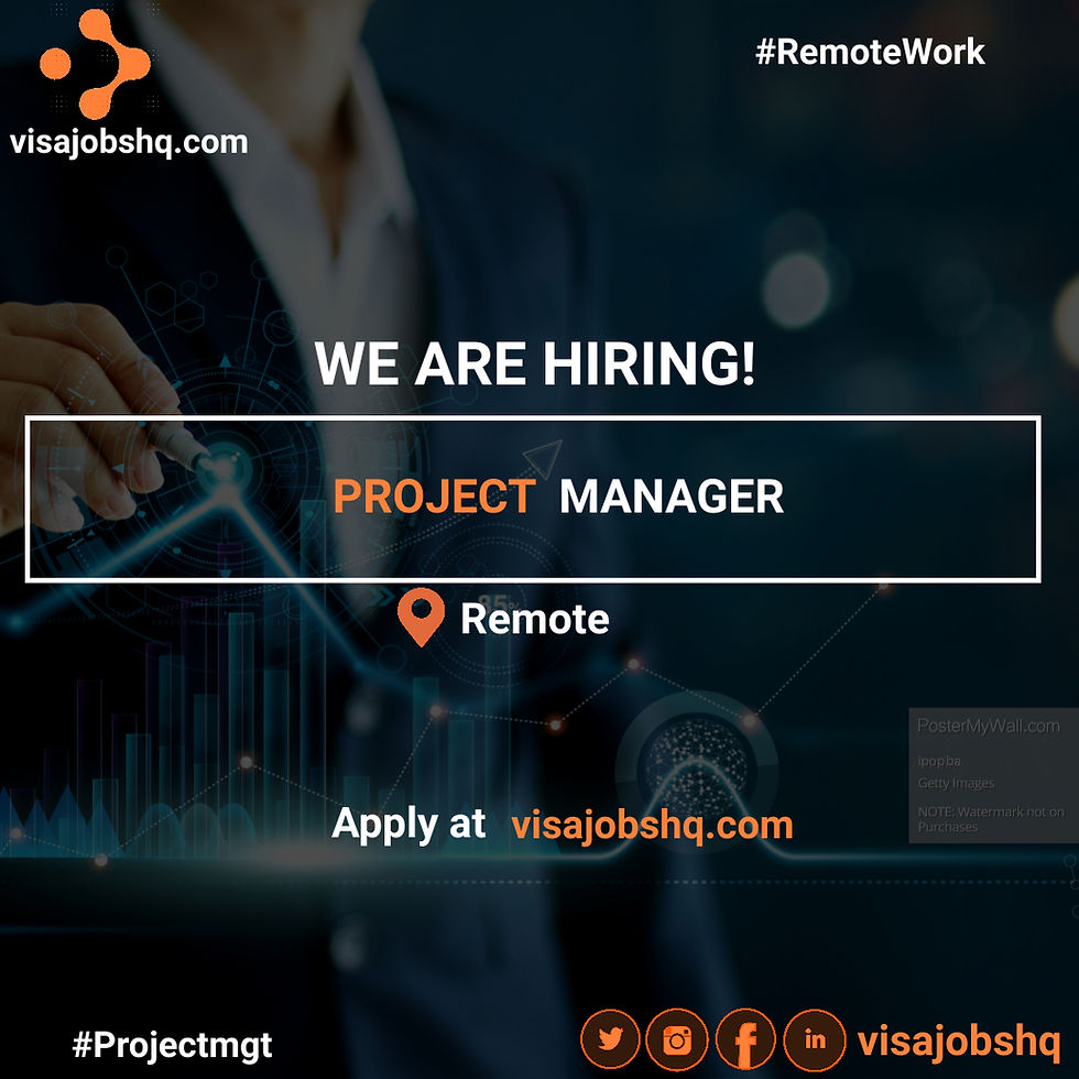 PROJECT MANAGER | REMOTE