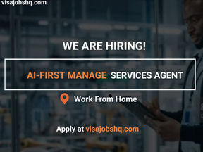 NOW HIRING AI-FIRST MANAGED SERVICES AGENT, $30,000 ANNUALLY, THIS IS A 100% REMOTE ROLE, APPLY NOW