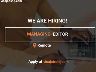 MANAGING EDITOR, REMOTE | WORK FROM HOME