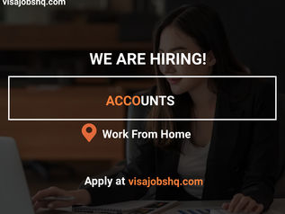 JOIN OUR FINANCE TEAM AS AN ACCOUNTANT, WORK FROM HOME