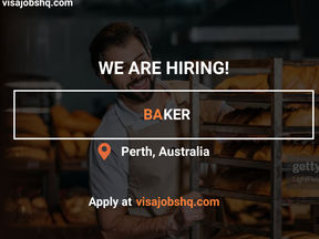 JOIN OUR TEAM AS A BAKER AND RELOCATE TO AUSTRALIA