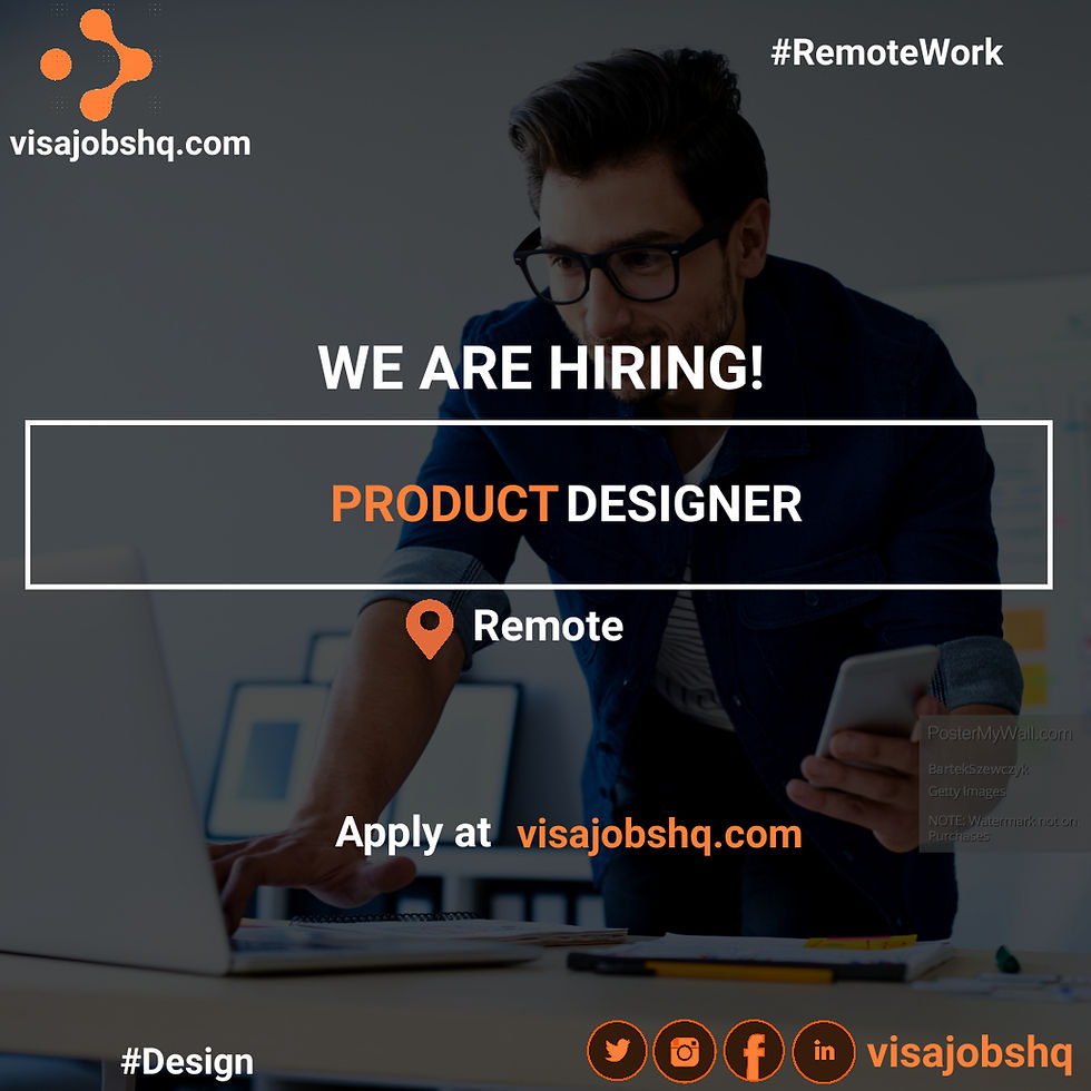 PRODUCT DESIGN | FULLY REMOTE
