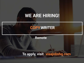 COPYWRITER | $100,000/YEAR USD | REMOTE