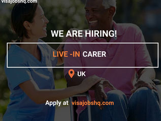NOW HIRING A LIVE-IN CARER, RELOCATE TO THE UK WITH WORK VISA SPONSORSHIP