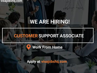 BE A PART OF OUR INNOVATIVE AND FORWARD-THINKING COMPANY AS A CUSTOMER SUPPORT ASSOCIATE