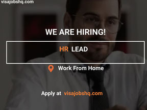 HR LEAD, REMOTE | WORK FROM HOME