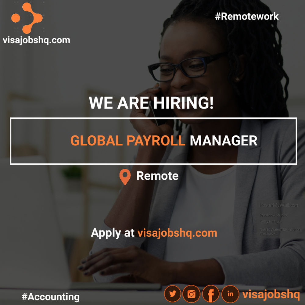 GLOBAL PAYROLL MANAGER REMOTE