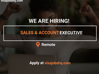SALES & ACCOUNT EXECUTIVE, REMOTE | £35,000 - £45,000 ANNUALLY