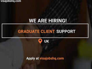 OPEN GRADUATE PROGRAM IN THE UK, OPPORTUNITY TO JOIN CLIENT SERVICE TEAM, UK VISA SPONSORHIP AVAILABLE