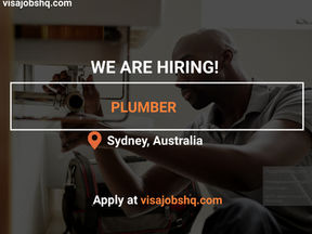 PLUMBER IN SYDNEY | RELOCATE TO AUSTRALIA WITH WORK VISA SPONSORSHIP