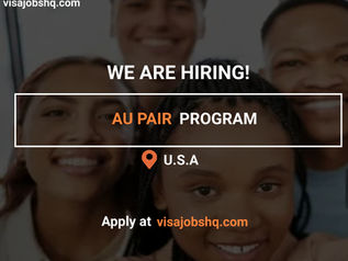 MOVE TO THE UNITED STATES THROUGH THIS AU PAIR PROGRAM, J-1 VISA SPONSORSHIP AVAILABLE, APPLY NOW