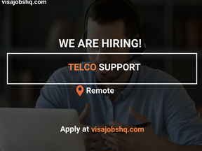 TELCO SUPPORT, REMOTE | $60,000 ANNUALLY, WORK FROM HOME