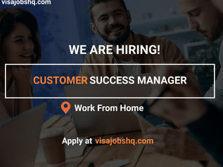 A TEAM OF TECHNOLOGISTS ARE HIRING FOR A CUSTOMER SUCCESS MANAGER, FULL-TIME REMOTE WORK