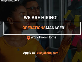 OPERATIONS MANAGER, FULLY REMOTE | WORK FROM HOME