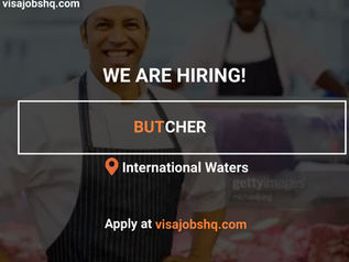 BUTCHER - ON BOARD CRUISE SHIP