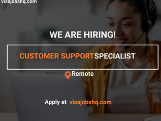 CUSTOMER SUPPORT SPECIALIST, REMOTE | WORK FROM HOME