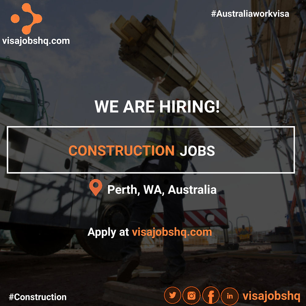 RELOCATION GRANTS AND SPONSORSHIP AVAILABLE FOR CONSTRUCTION WORKERS