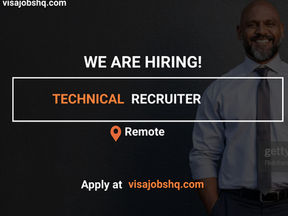 TECHNICAL RECRUITER FOR A FULLY REMOTE ROLE, WORK FROM HOME IN EMEA HOURS.