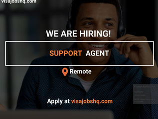 SUPPORT AGENT, REMOTE | $150,000 ANNUALLY | WORK FROM HOME