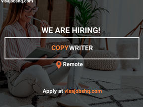 COPYWRITER, REMOTE | WORK FROM HOME