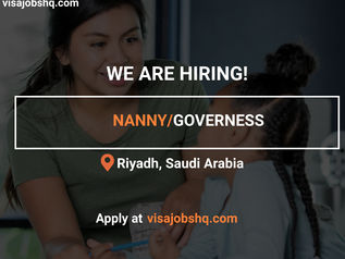 RELOCATE TO SAUDI ARABIA AS A NANNY/GOVERNESS, THE EMPLOYER IS OFFERING VISA SPONSORSHIP