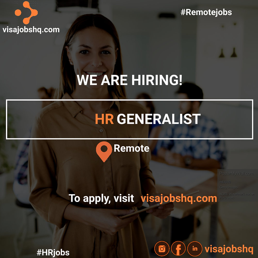 HR GENERALIST REMOTE