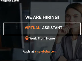 WE ARE CURRENTLY HIRING A VIRTUAL ASSISTANT, APPLY NOW AND WORK REMOTELY FROM ANY LOCATION