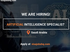 INTERNATIONAL OPENING FOR AN ARTIFICIAL INTELLIGENCE SPECIALIST, APPLY NOW