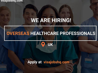 WORK IN THE UK AS A HEALTHCARE PROFESSIONAL, THIS RECRUITMENT AGENCY IS HIRING OVERSEAS CANDIDATES