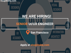 VISA SPONSORSHIP TO SAN FRANCISCO IS AVAILABLE TO UI/UX ENGINEERS, APPLY NOW