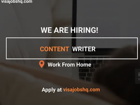CONTENT WRITER, €23,200 - €44,000 ANNUALLY | WORK FROM HOME