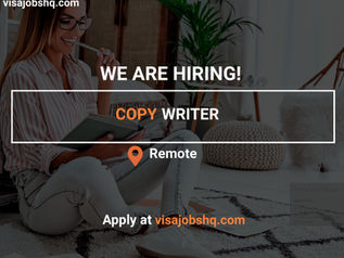 COPYWRITER, REMOTE | WORK FROM HOME | visajobshq.com
