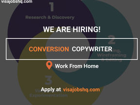 WE ARE LOOKING FOR A TALENTED CONVERSION COPYWRITER, WORK IS REMOTE, APPLY NOW