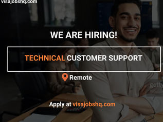 TECHNICAL SUPPORT ENGINEER, $90,000 ANNUALLY | WORK FROM HOME