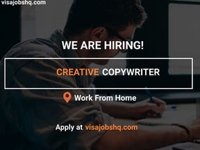 ARE YOU A CREATIVE COPYWRITER LOOKING FOR A REMOTE OPPORTUNITY, WE ARE URGENTLY HIRING, APPLY NOW