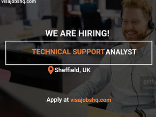 TECHNICAL SUPPORT ANALYST, RELOCATE TO THE UK WITH WORK VISA SPONSORSHIP
