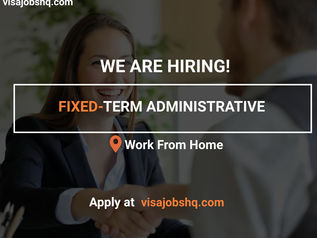 REMOTE FIXED-TERM ADMINISTRATIVE ASSISTANT: THE PERFECT BLEND OF EFFICIENCY AND LUCRATIVE PAY