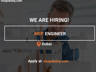 DUBAI IS CALLING!!! SENIOR ARCHITECT WITH VISA SPONSORSHIP, APPLY NOW