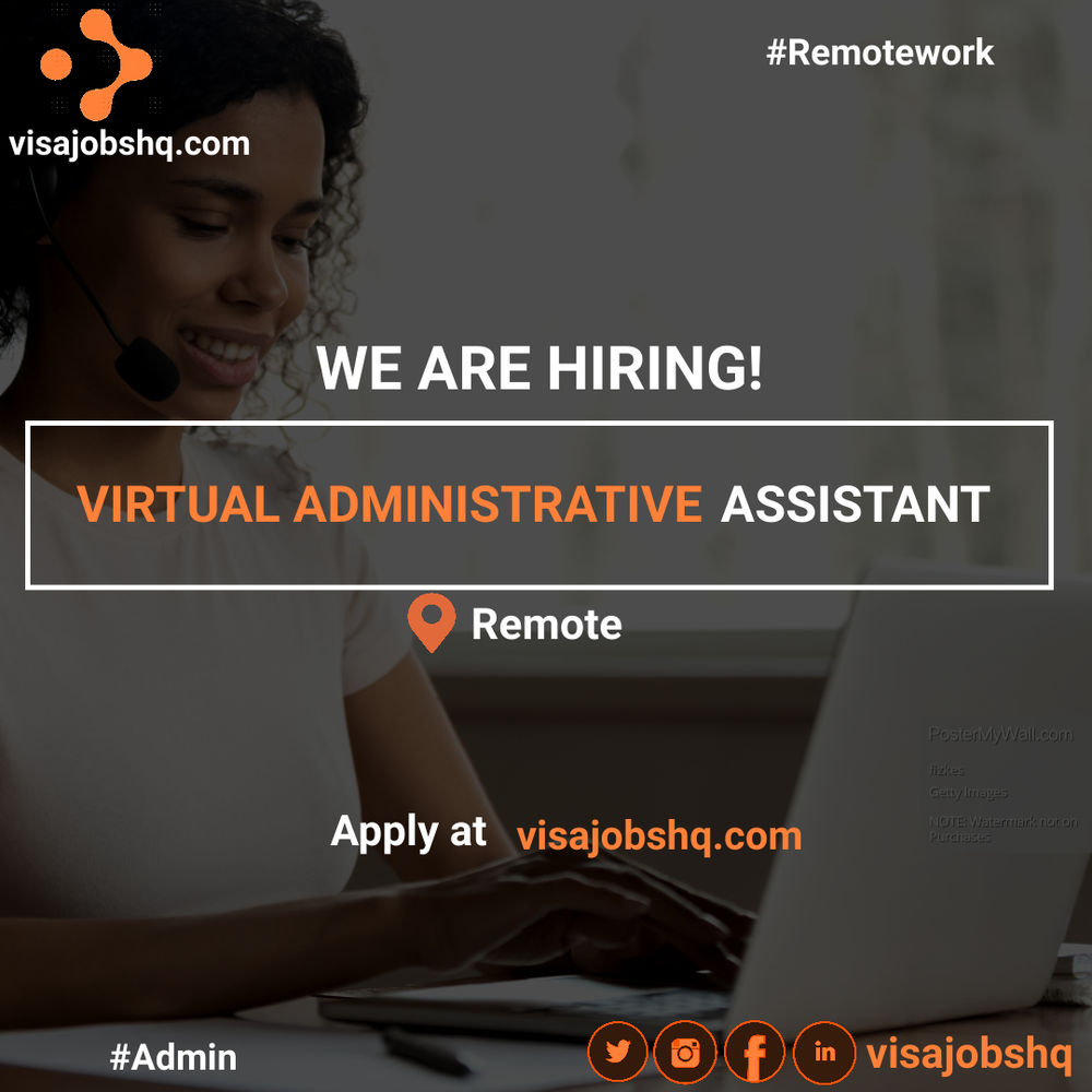VIRTUAL ADMINISTRATIVE ASSISTANT | REMOTE