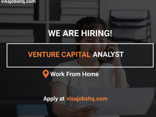 A VENTURE CAPITAL ANALYST IS NOW NEEDED FOR A FULL-TIME REMOTE POSITION, WORK REMOTELY FROM ANYWHERE