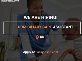 DOMICILIARY CARE ASSISTANT URGENTLY NEEDED IN THE UK, RELOCATE NOW WITH WORK VISA SPONSORSHIP