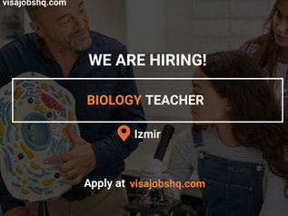 THIS SCHOOL IN TURKEY IS HIRING FOR AN INTERNATIONAL BIOLOGY TEACHER WITH VISA SPONSORSHIP