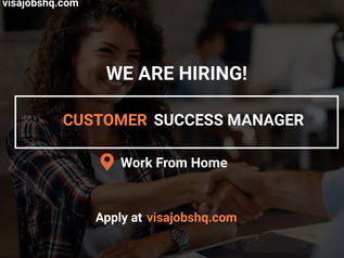 A SCALED CUSTOMER SUCCESS MANAGER IS NOW NEEDED, A FULLY REMOTE & WORK FROM HOME POSITION, APPLY NOW