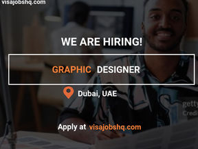 OPEN INTERNATIONAL JOB OPPORTUNITY IN DUBAI WITH VISA SPONSORSHIP, SKILLED GRAPHIC DESIGNERS APPLY NOW